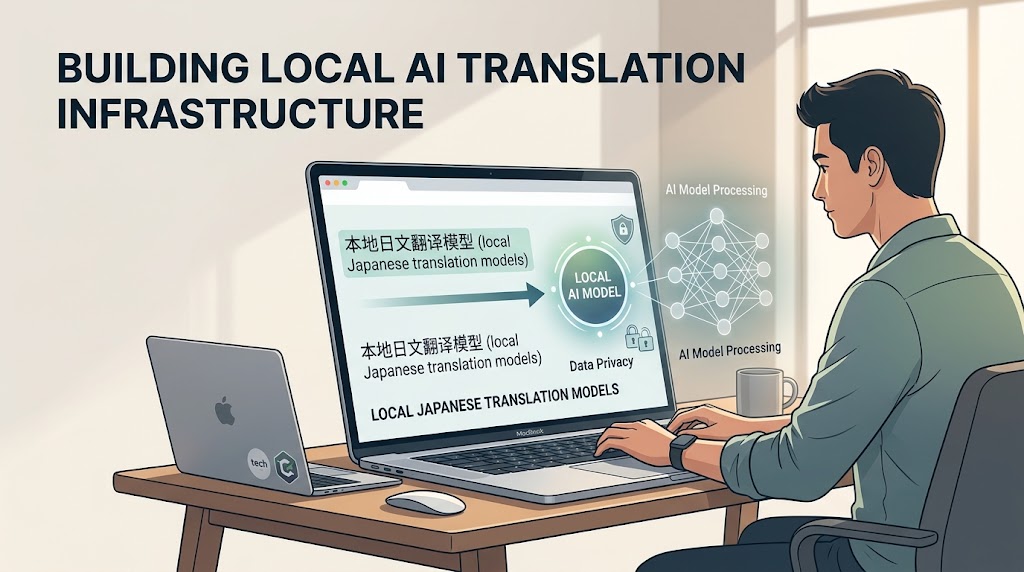 本地日文翻译模型使用 AI 在本地处理日语翻译